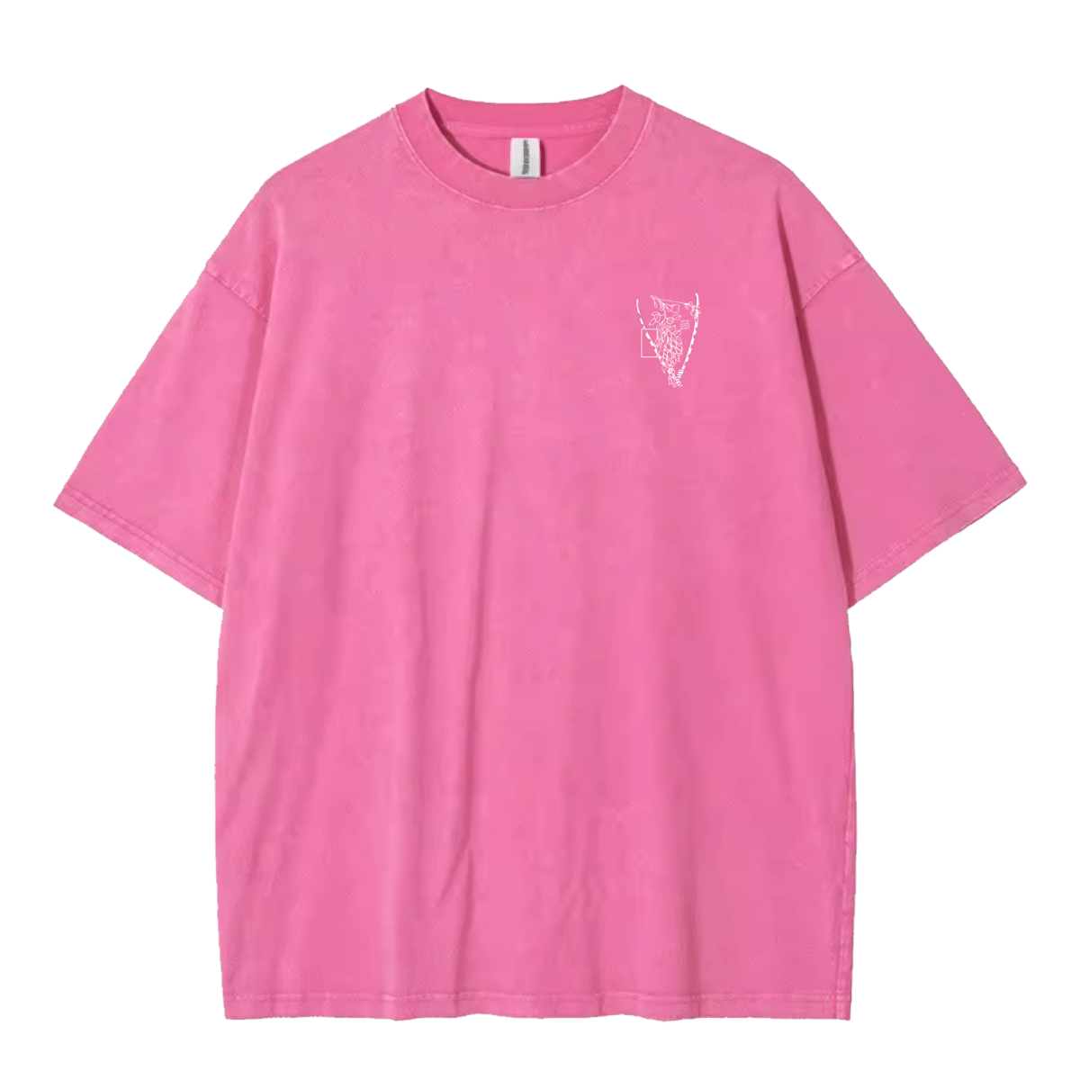 "wisteria" oversized tee - Ether Threads