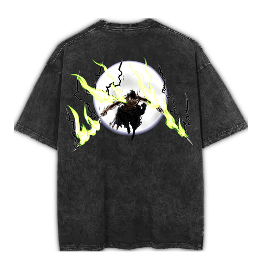 "zoro" oversized tee - Ether Threads